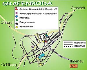 Gräfenroda Stadtplan